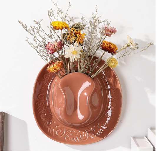 Cowboy Hat VASES